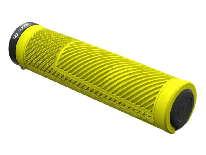Mansoane bicicleta Single LockOn galben Syncros AM Lungime 136.5mm