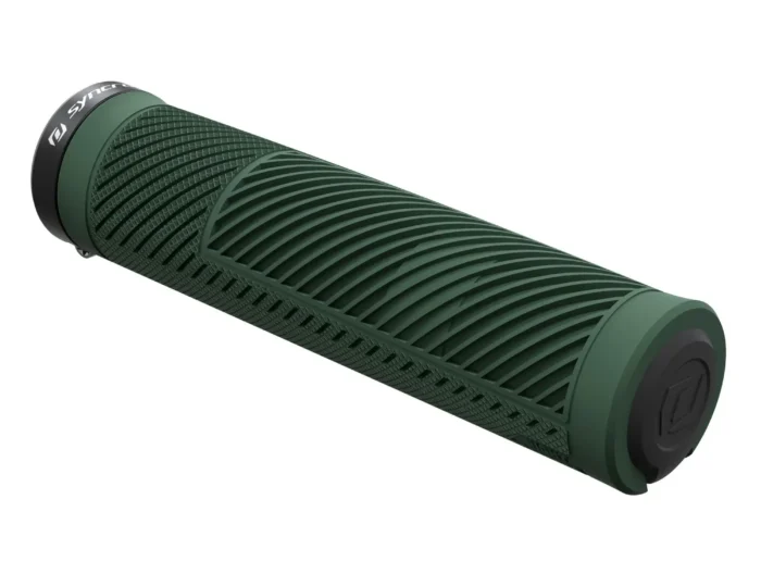 Mansoane bicicleta Single LockOn verde inchis Syncros AM Lungime 136.5mm