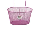 Cos Bicicleta roz metal capacitate 5L