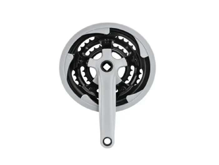Angrenaj pedalier otel 3 foi 48t 170mm Csepel angrenaj bicicleta