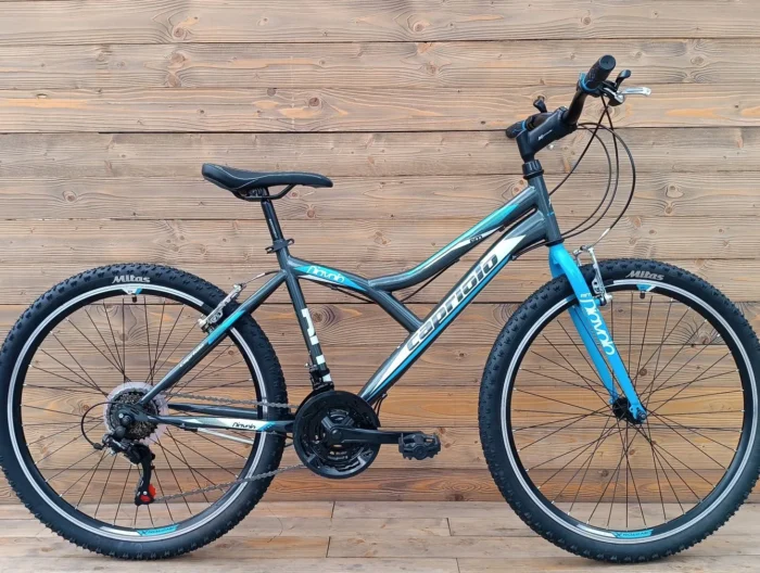 Bicicleta MTB 26 Capriolo Diavolo gri albastru 17 Angrenaj TCSH2-CFPG, STEEL 42/34/24T