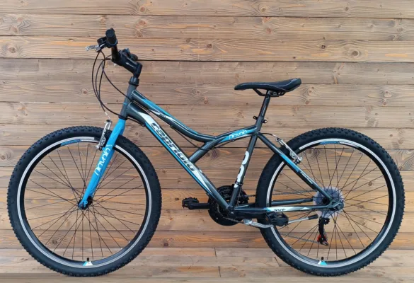 Bicicleta MTB 26 Capriolo Diavolo gri albastru 17 Angrenaj TCSH2-CFPG, STEEL 42/34/24T