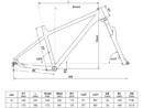 Bicicleta Mtb Kellys Gibon 10 de 29 inch Furca: SR SUNTOUR XCM34 DS (29) Boost, 130 mm, coil spring / 15 mm thru axle
