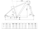 Bicicleta Mtb Kellys Spider 30 Black 29 inch Furca: SR SUNTOUR XCE28 DS (29"), 100 mm, coil spring