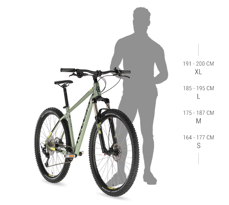 Bicicleta Mtb Kellys Spider 30 Black 29 inch Furca: SR SUNTOUR XCE28 DS (29"), 100 mm, coil spring