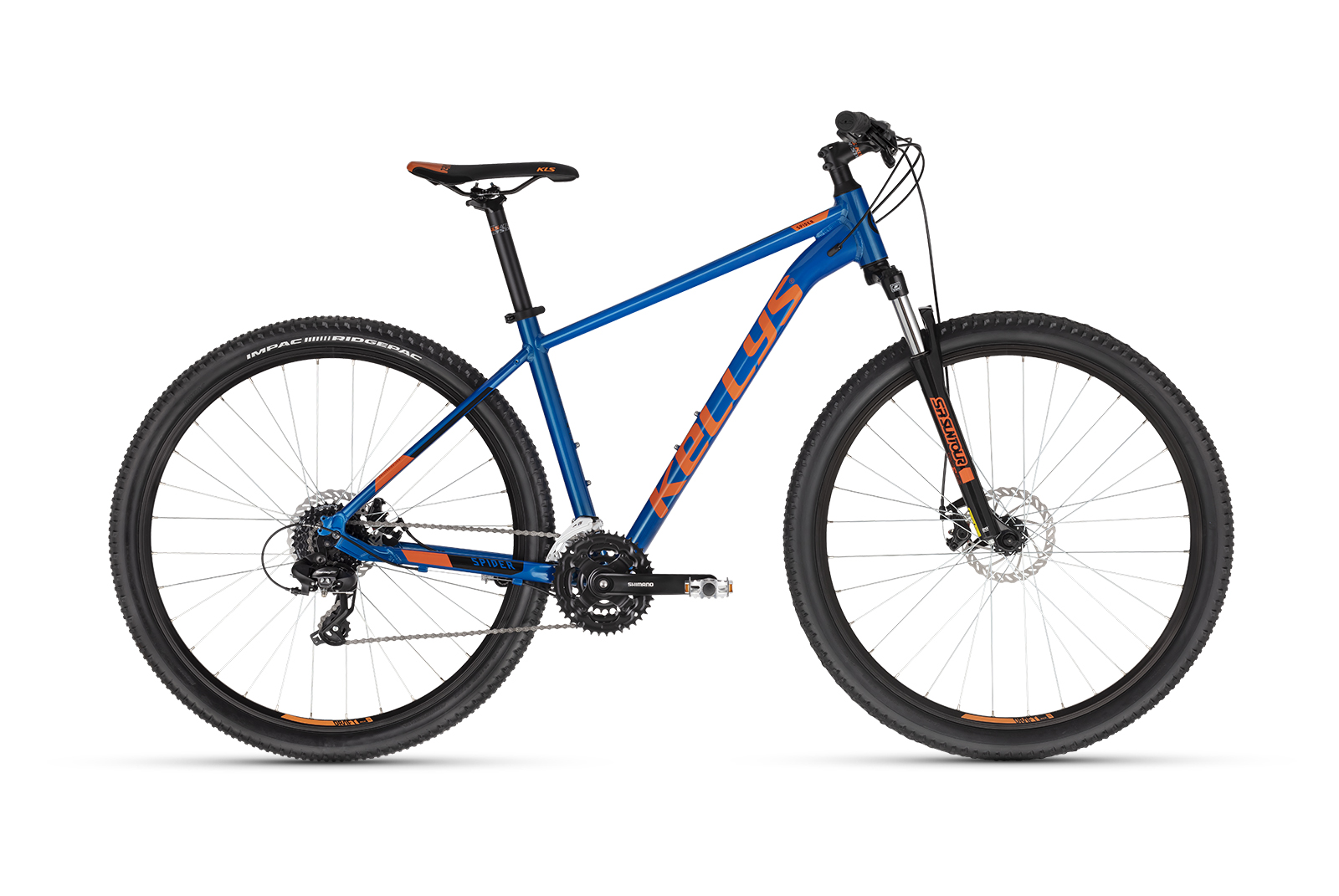 Bicicleta Mtb Kellys Spider 30 Blue 29 inch Furca: SR SUNTOUR XCE28 (29), 100 mm, coil spring