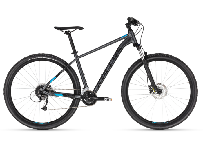 Bicicleta Mtb Kellys Spider 70 black 27.5 inch Furca: SR SUNTOUR XCM HLO DS (27.5"), 100 mm, coil / Speed Lockout
