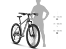Bicicleta Mtb Kellys Spider X40 Dusty Orange 29 inch Cadru: KELLYS Alutec RRC 29" - Race Ready Concept, 1.5" tapered HT