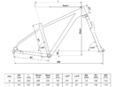 Bicicleta Mtb Kellys Spider X70 Yellow 29 inch Transmisie: 1x9