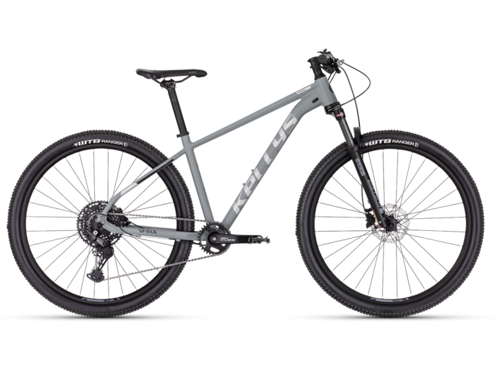 Bicicleta Mtb Kellys Spider X80 Moonstone Grey 29 inch Furca: SR SUNTOUR XCR32 ATB Air RLR DS (29"), 100 mm, air / Remote Speed Lockout