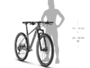 Bicicleta Mtb dama Kellys Mystery 30 Pedalier: SAMOX (32T) - length 170 mm (M), 175 mm (L)