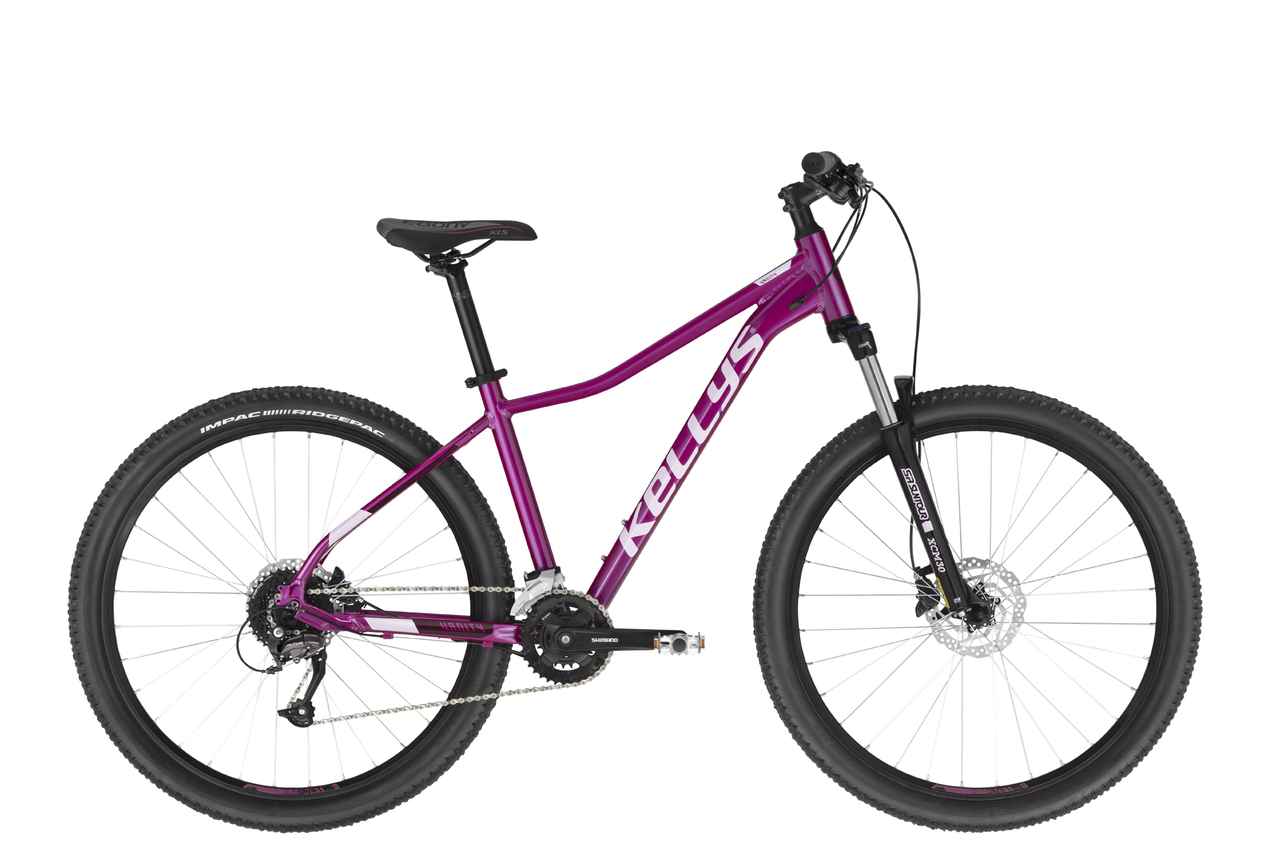 Bicicleta Mtb dama Kellys Vanity 70 Raspbery 27.5″ Furca: SR SUNTOUR XCM HLO DS (27.5"), 100 mm, coil / Speed Lockout