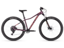 Bicicleta Mtb dama Kellys Vanity X70 Raspberry Furca: SR SUNTOUR XCM32 NLO DS (29"), 100 mm, coil / Speed Lockout