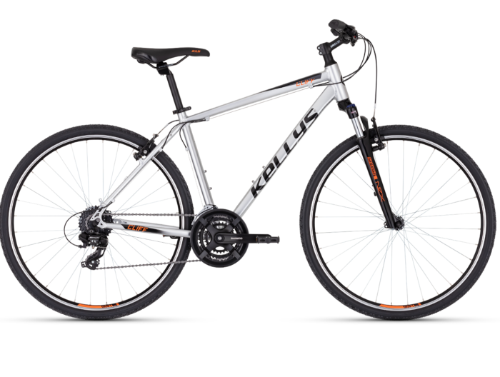 Bicicleta barbati Kellys Cliff 30 Chrome Grey Transmisie: 3x8