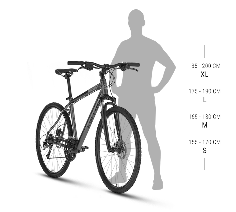 Bicicleta barbati Kellys Cliff 70 Glacial Grey Schimbator spate: SHIMANO Altus M2000 (direct mount)
