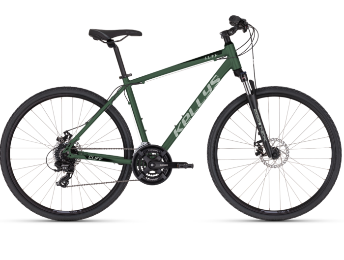 Bicicleta barbati Kellys Cliff 70 Moss Green Cadru: KELLYS Crosslite