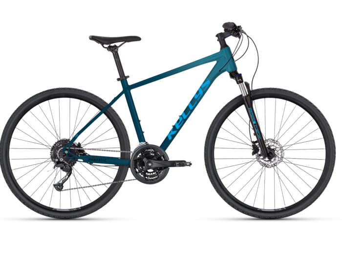 Bicicleta barbati Kellys Phanatic 20 Blue 28 inch Furca: SR SUNTOUR NEX HLO DS, 63 mm, coil spring
