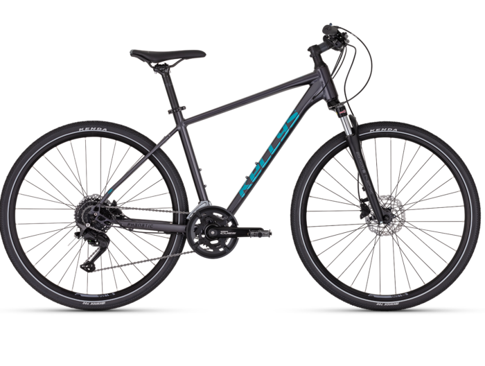 Bicicleta barbati Kellys Phanatic 50 Anthracite L Furca: SR SUNTOUR NEX RL DS, 63 mm, coil / Remote Speed Lockout