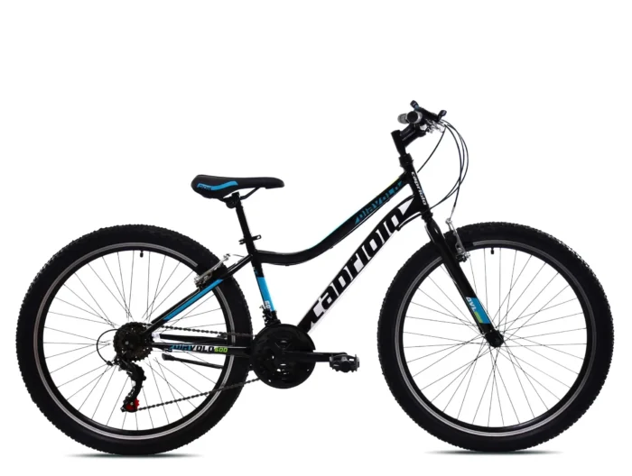 Bicicleta copii 26 inch Capriolo Diavolo negru Bicicleta copii