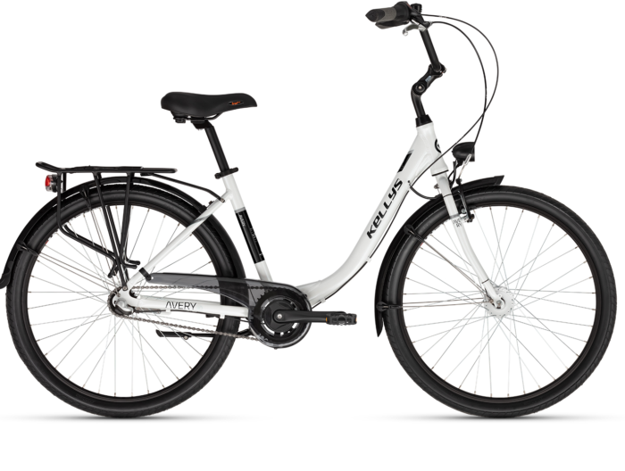 Bicicleta dama Kellys Avery 30 White 26 inch Butuci: SHIMANO Dynamo Nexus C3000 / SHIMANO Nexus 3C41 Inter-3 (36 holes)