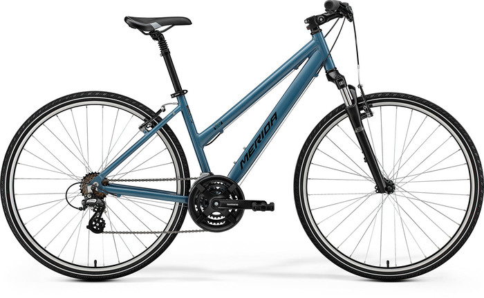 Bicicleta dama Merida CRW 10-V S Silk dove blue Frane: Promax MTV-117A V-brake