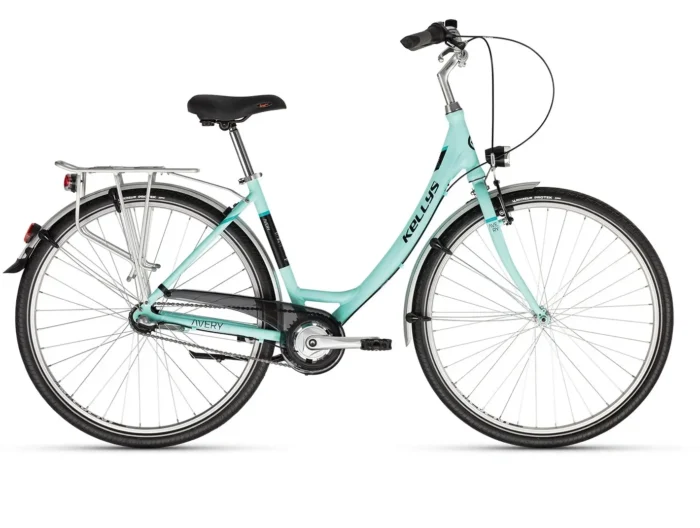 Bicicleta dama turcoaz 3 viteze Kellys Avery 20 Bicicleta pentru oras