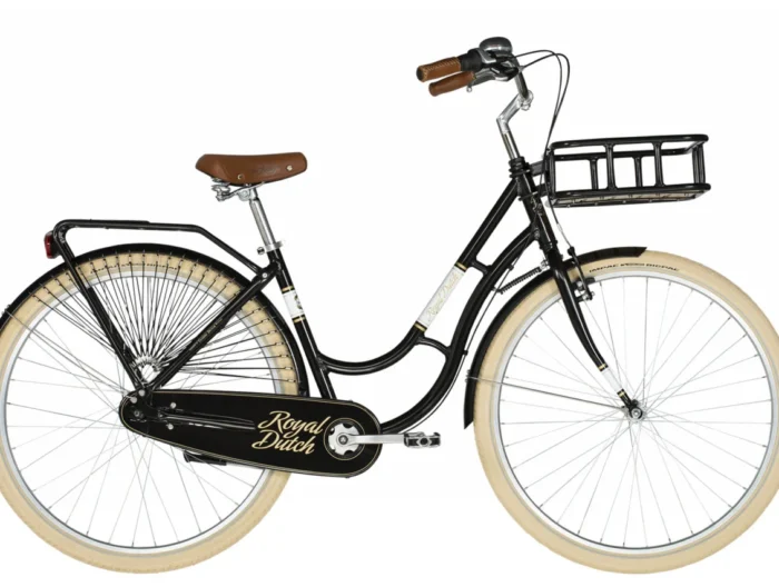 Bicicleta de oras neagra model vintage Kellys Royal Dutch bicicleta clasica usoara