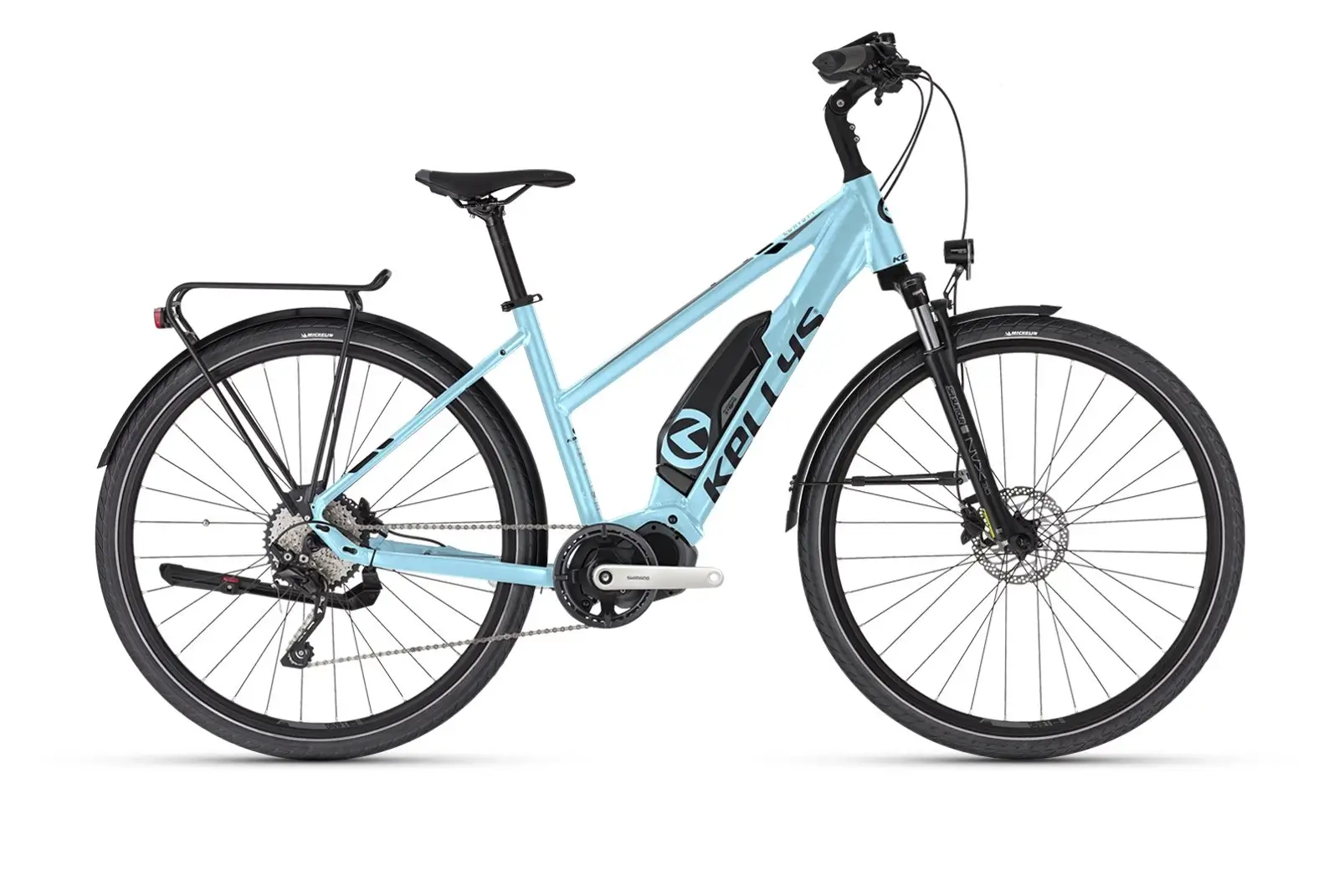 Bicicleta electrica 25 km h sky blue Kellys E Cristy 10 S