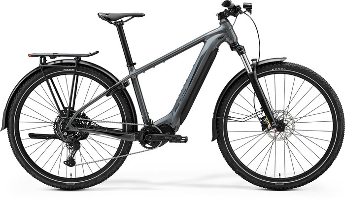 Bicicleta electrica Merida eBIG.NINE 400 EQ M Cool Grey Black Ebike