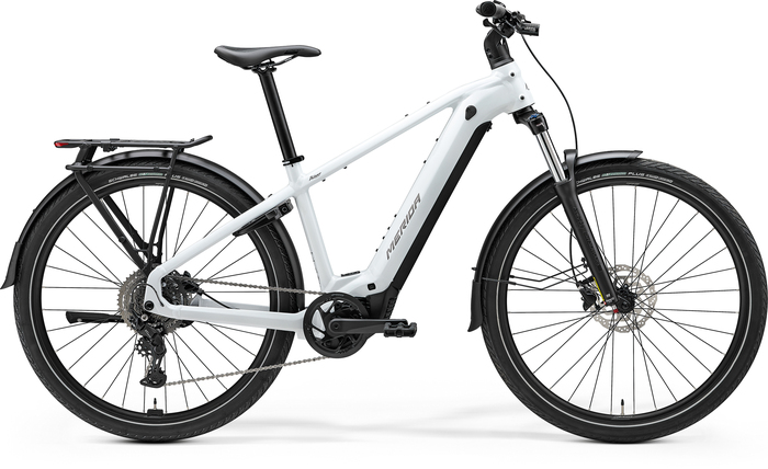Bicicleta electrica Merida eFLOAT TK 400 EQ L Pearl White Ebike