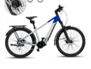 Bicicleta electrica adulti gri albastra Viketory Ventix Urban bicicleta asistata electric Baterie 15Ah 48V