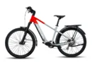 Bicicleta electrica adulti gri rosu Viketory Ventix Plus Urban bicicleta asistata electric Motor 250W