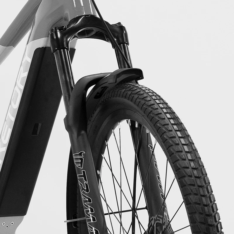 Bicicleta electrica adulti gri rosu Viketory Ventix Plus Urban bicicleta asistata electric Motor 250W