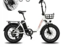 Bicicleta electrica dama 20 inch Viketory Granit Baterie 48v 15 Ah Fatbike electric Shimano Altus 7 viteze