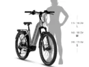 Bicicleta electrica dama KELLYS Estima 60 Shimano Champagne 27.5″ 725Wh Motor: SHIMANO EP6, 85 Nm, 36 V