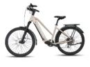 Bicicleta electrica dama alb sidefat Viketory Arenox Plus Urban bicicleta asitata electric Motor 250W