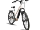 Bicicleta electrica dama alb sidefat Viketory Arenox Plus Urban bicicleta asitata electric Motor 250W