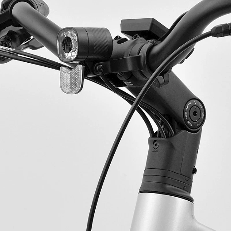 Bicicleta electrica dama alb sidefat Viketory Arenox Plus Urban bicicleta asitata electric Motor 250W