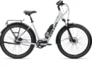 Bicicleta electrica dama alba Estima Comp 60 M cu motor Shimano