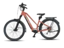 Bicicleta electrica dama cupru Viketory Arenox Plus Urban bicicleta asistata electric Schimbator Shimano 7 viteze
