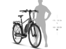 Bicicleta electrica de oras E-Carson 10 Shimano Teal M 28 inch 504Wh Kellys Motor: SHIMANO STEPS E5000, 36 V