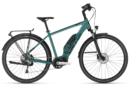 Bicicleta electrica de oras E-Carson 10 Shimano Teal M 28 inch 504Wh Kellys Motor: SHIMANO STEPS E5000, 36 V