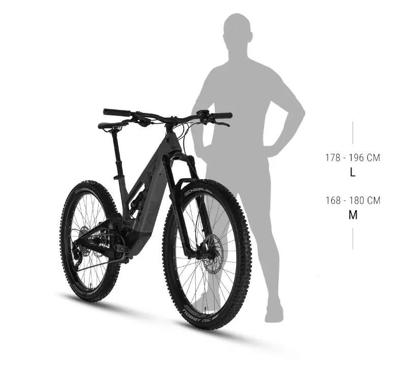 Bicicleta electrica full suspension KELLYS Theos F60 SH Anthracite M 29″/27.5″ 725Wh Motor: SHIMANO EP8, 85 Nm, 36 V