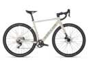 Bicicleta electrica gravel Kellys e-Soot 70 Ivory White Furca: KELLYS Carbon Disc, 1.5" tapered steerer, flat mount disc brake, internal routing / 12 mm thru axle