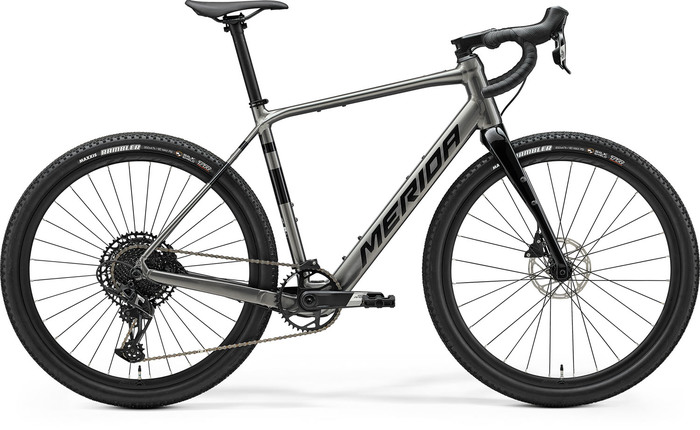 Bicicleta electrica gravel Merida eSILEX+ 600 L Gunmetal Grey Motor: Mahle X30 Drive Unit