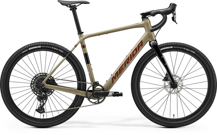 Bicicleta electrica gravel Merida eSILEX+ 600 L Oak Bork Ebike