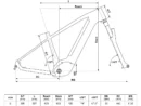 Bicicleta electrica mtb KELLYS Tayen R50 Panasonic Magic Pink 27.5 inch 820Wh Motor: PANASONIC GX Ultimate, 95 Nm, 36 V