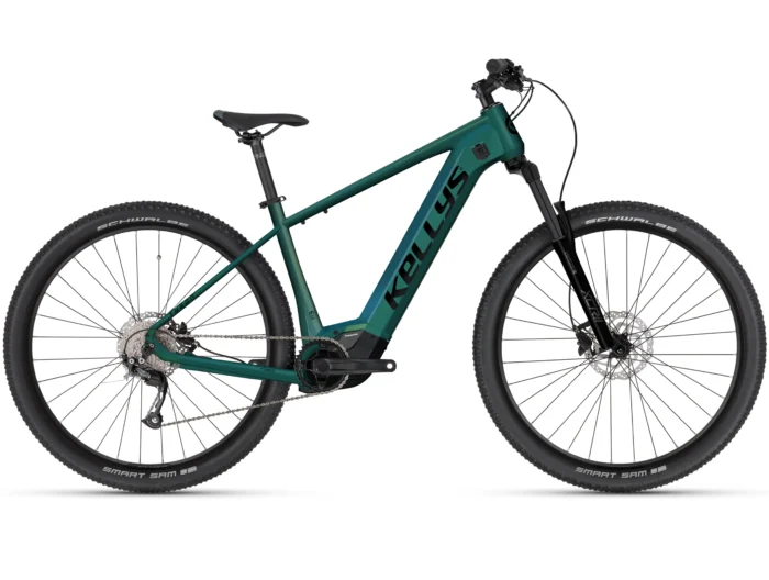 Bicicleta electrica mtb KELLYS Tygon R10 AIR Panasonic Magic Green 29 inch 725Wh Motor: PANASONIC GX Ultimate, 95 Nm, 36 V