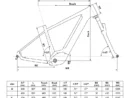 Bicicleta electrica mtb KELLYS Tygon R50 Panasonic Steel Blue 29 inch 725Wh Motor: PANASONIC GX Ultimate, 95 Nm, 36 V
