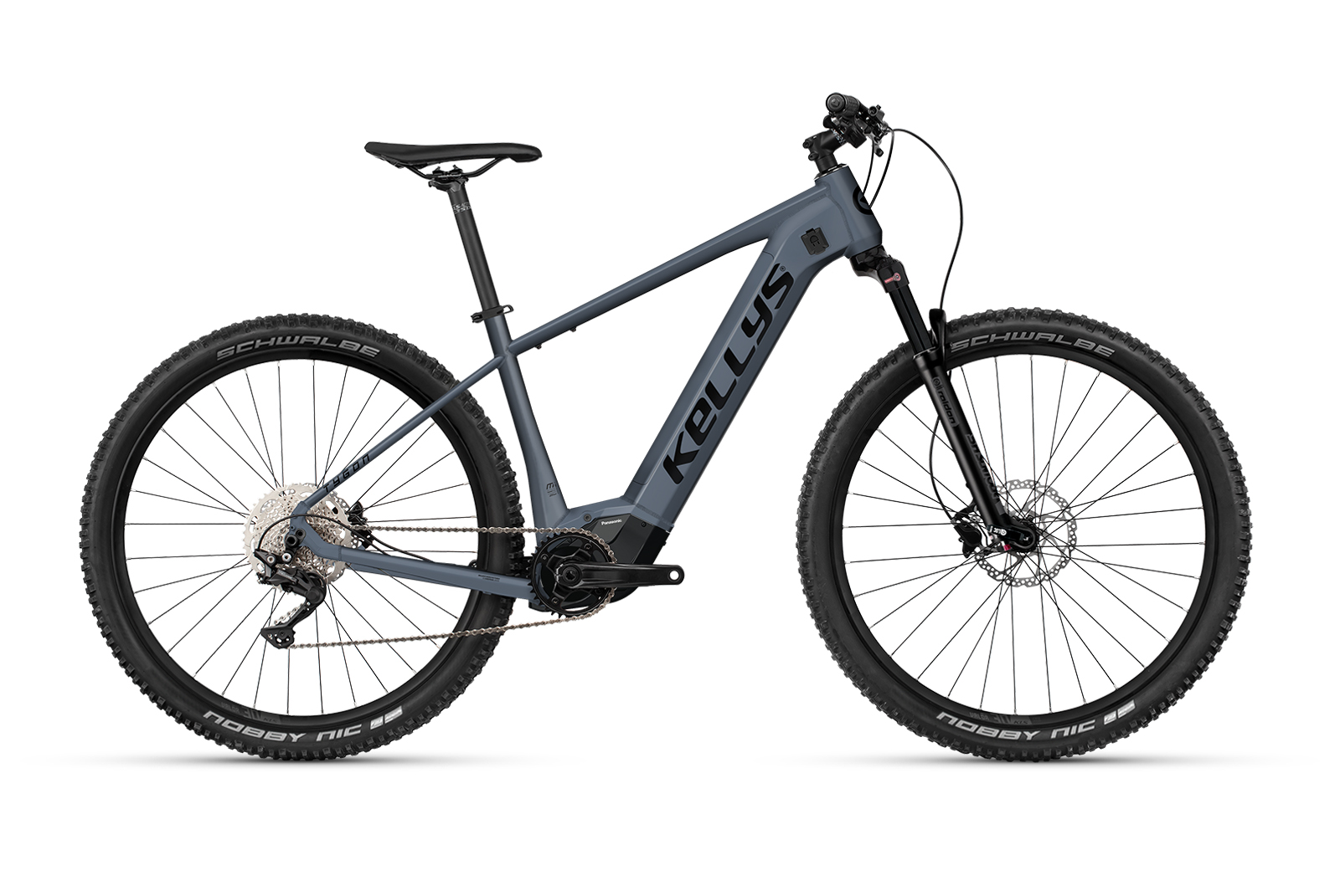 Bicicleta electrica mtb KELLYS Tygon R50 Panasonic Steel Blue 29 inch 725Wh Motor: PANASONIC GX Ultimate, 95 Nm, 36 V